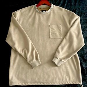 Tan L dnwr sweatshirt